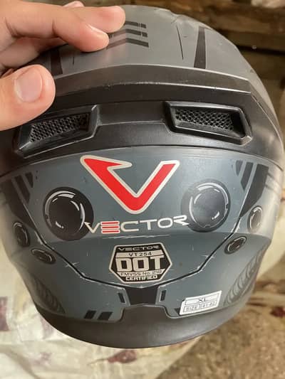 Vector orignal helmet (vt 254 DOT)certified
