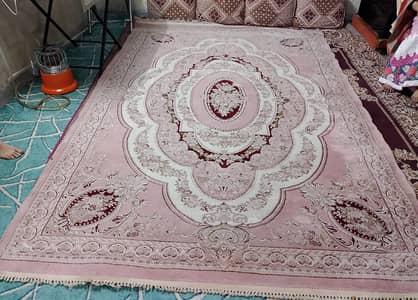 two carpets for sale original turkish and irani