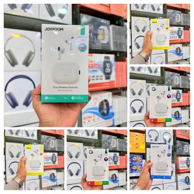 smartwatch and headphones etc