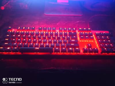 RGB backlit keys