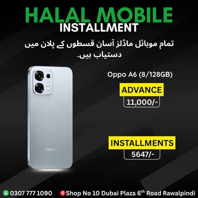OPPO A6 Available on Installments – Fast & Simple