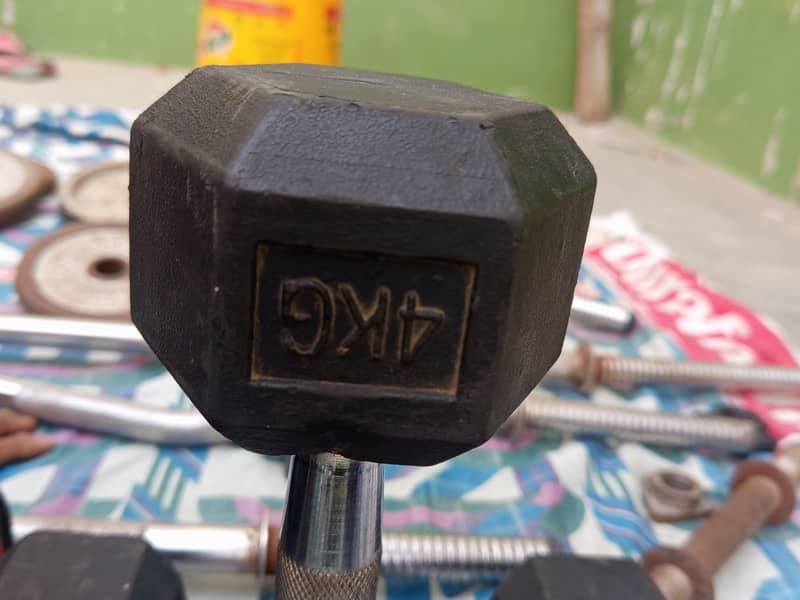 dumbells etc 12