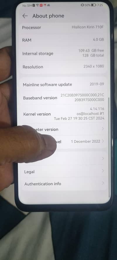 huawei Y9 Prime pop up camera