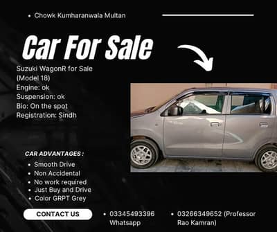 Suzuki wagonR model 18 grey for sale
