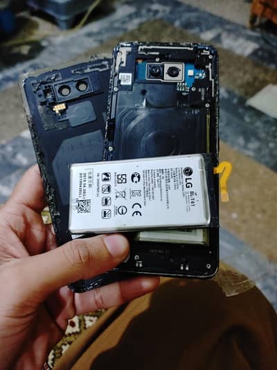 lg g8 thinq All okay panel+back damaged h