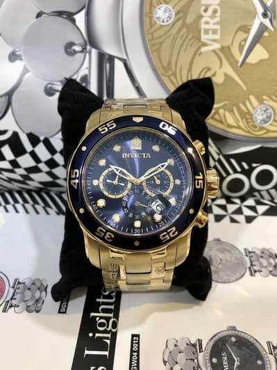 INVICTA GOLD/ORIGINAL AMERICAN/NEW WATCH/SEIKO RADO ROLEX TISSOT CASIO