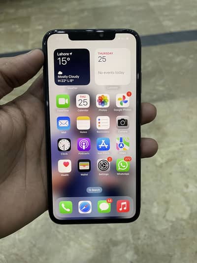 I phone XS MAX 256GB PTA BOTH SIM