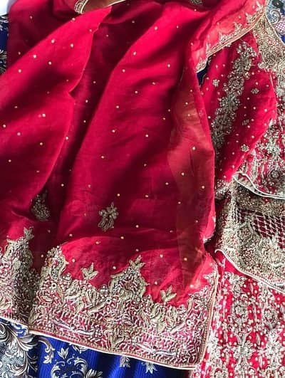 one time used bridal lehnga