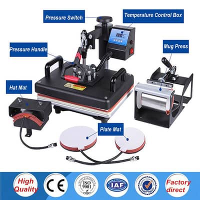 5 in 1 Heat press Machine