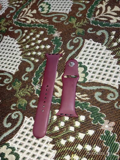 smart watch strap almunium in mehroon colour 49mm