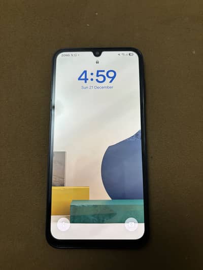 Samsung A15 scratchless in warranty with box