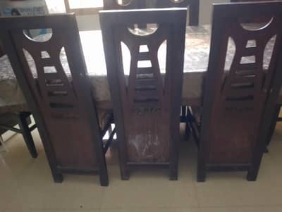 Dining table with chair 8