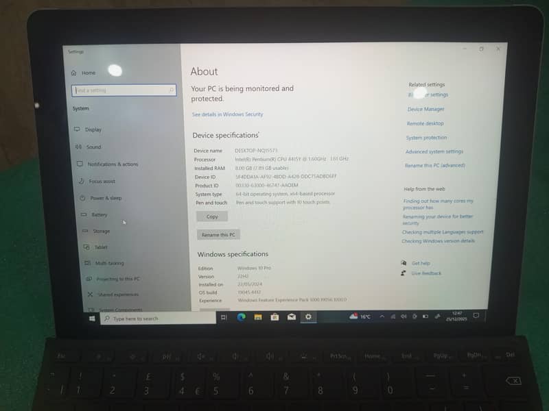 Microsoft surface Go 3