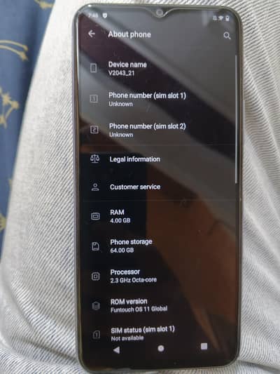 VIVO Y20 (4GB / 64GB) – PTA Approved