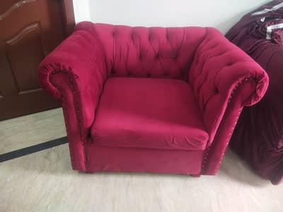 2 pieces of single sofa