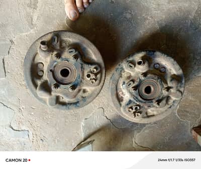 coure rear drum with plate