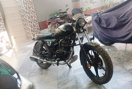 HERO 125 Sellf start & Alloy rims