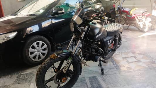 HERO 125 Sellf start & Alloy rims