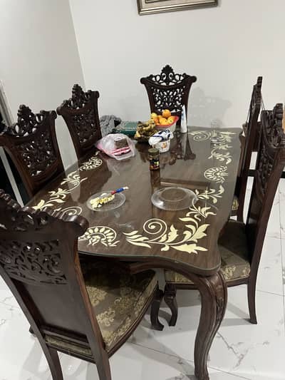 Customise sheesham dinning table