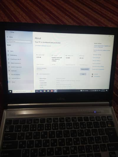Fujitsu laptop