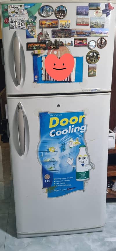 LG Double Door 22 cubic feet no frost technology