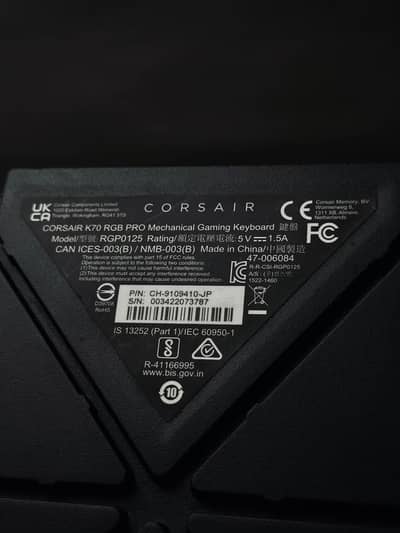 2025 year clearance sale on Corsair K70 PRO RGB mechanical keyboard