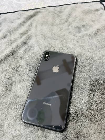 Iphone xsmax pta approved dual sim , 84% battery health