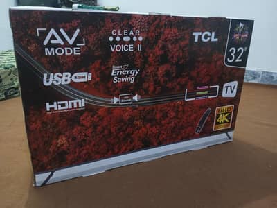 32 Inch TCL Smart tv Border less