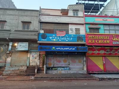 Property for rent (only for bank) on main Shahra e Orangi  Town no 5.