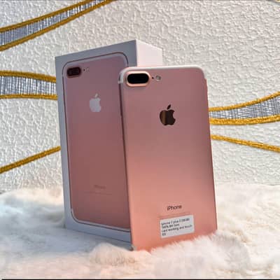 iPhone 7 plus 128gb with complete box whatsapp number 03202367705