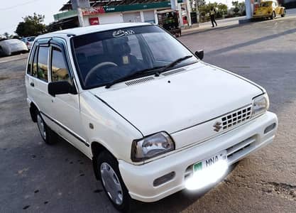 Mehran VX 2008 model white colour with multan registration