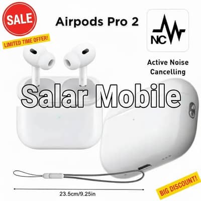 Airpodes pro 2 ANC | Type-C | Super Sound Bass | Wireless Airbuds. .