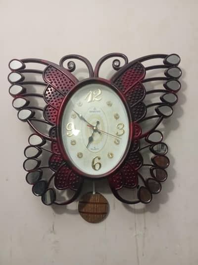 Butterfly Wall Clock