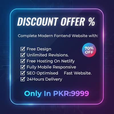 Web Development  Offer