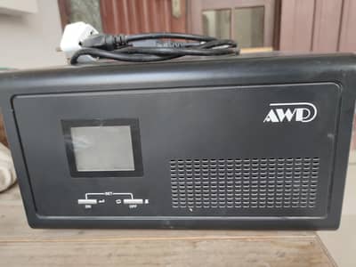 Pure Sine wave 1 KVA UPS with AGS 120Ah battery in new condition