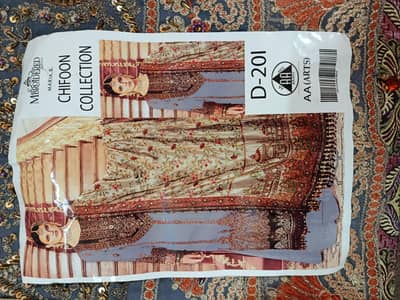 Pure Chiffon ( Maria B ) Clothes with handmade embroidery  10/10