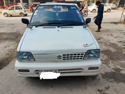 MEHRAN VXR EFI 2016 WHITE all punjab number