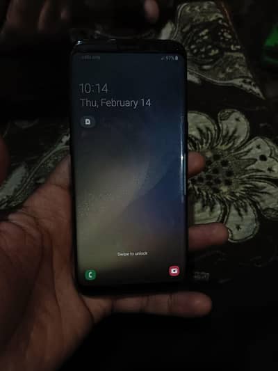 Samsung s8 no rapair no open  neat and clean condition