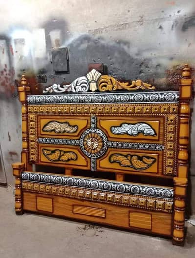 Bed Set/Wooden Bed/Side table/Double Bed/Bed for sale/Dressing