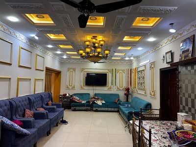 10 Marla tile floors beautiful house for sale heart of johar town phase 1