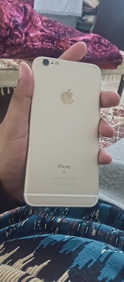 urgent sale my i phone 6sPlus Golden 4/64 03016575297 walton lahore