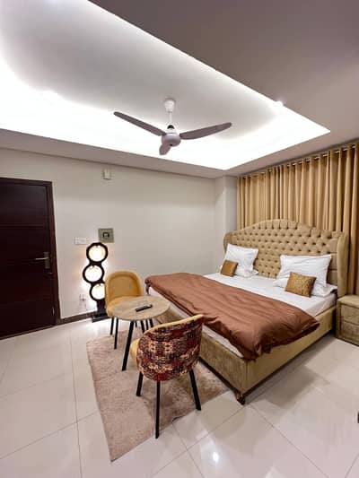 Daily basis 1bed ROM full furnished apartments safe and scour 100%coupe allow