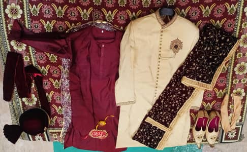 Sherwani with complete set