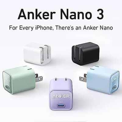 anker nano 30w charging pd