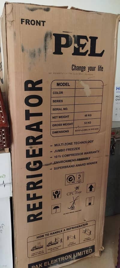 brand new refrigerator