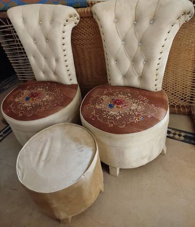 coffee chairs with stool