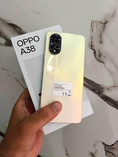 oppo a 38 lush condition no open and repear  contact no 03225825076
