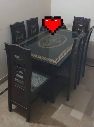 Dining Table 6 Seater For Sell