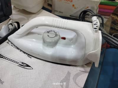 steam iron and 12W iron