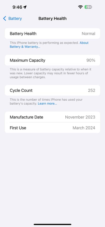 iPhone 15 pro max jv 10/10 condition